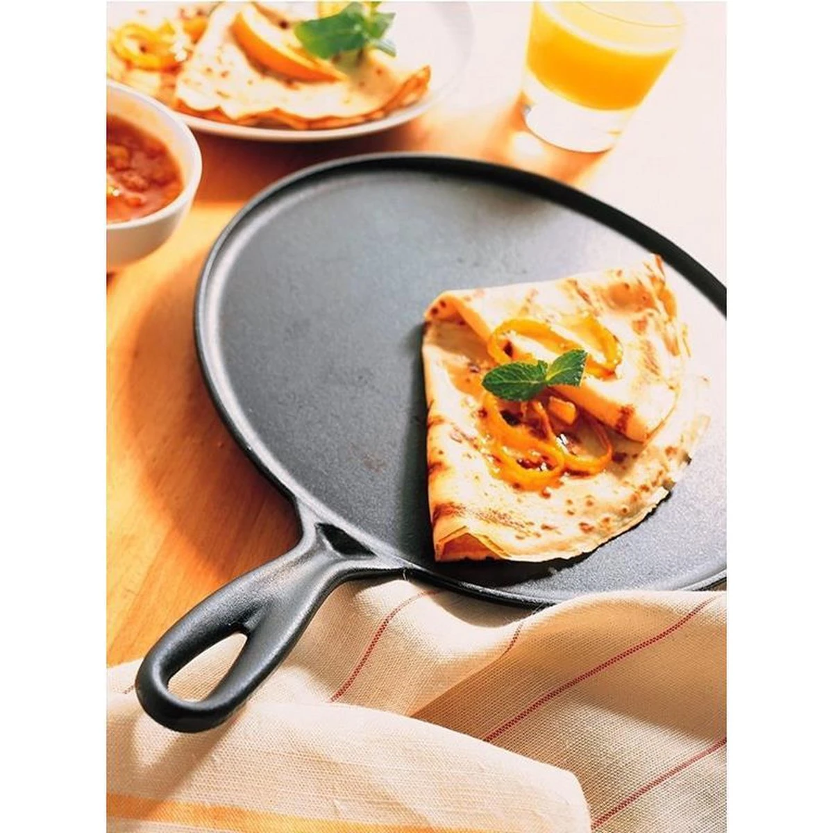 Le Creuster Gietijzeren pannenkoekpan - Mat Zwart - 27cm Le Creuset Le Creuster Gietijzeren Pannenkoekpan - Mat Zwart - 27cm -Keuken Pot 1200x1200 1149