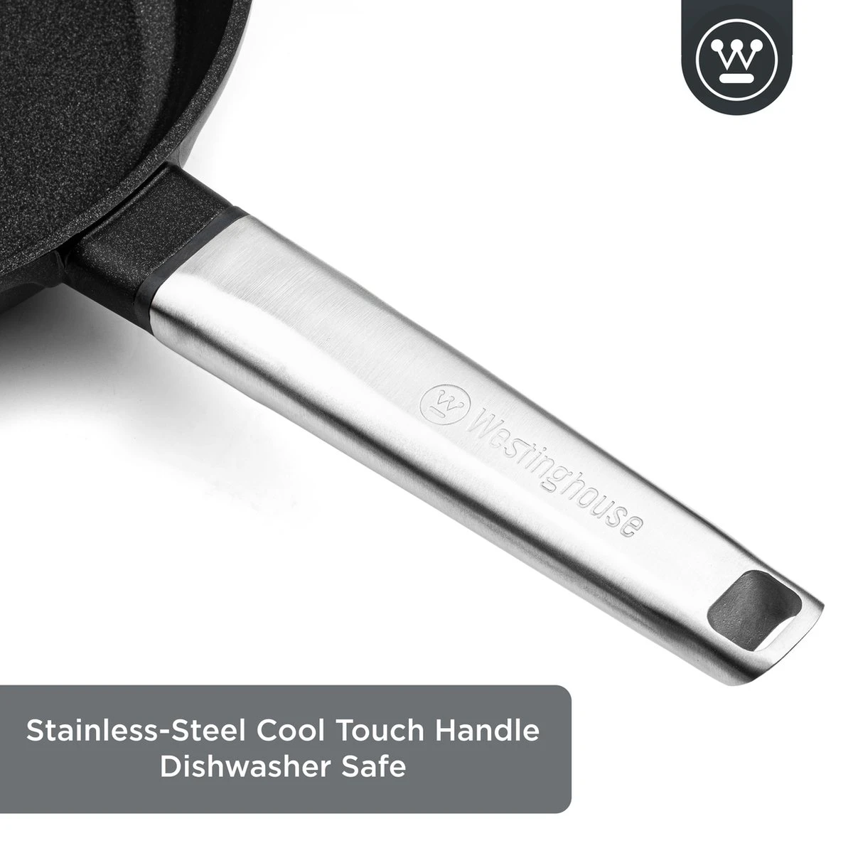 Westinghouse Performance Series - Steelpan Inductie 18cm - Zwart - Geschikt voor alle warmtebronnen inclusief inductie en ovenbestendig - Sauspan Westinghouse Performance Series - Steelpan Inductie 18cm - Zwart - Geschikt Voor Alle Warmtebronnen Inclusief Inductie En Ovenbestendig - Sauspan -Keuken Pot 1200x1200 1159