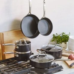 GreenPan Copenhagen Stoofpan Met Deksel En Extra Handvat 28cm/4.3L 12 GreenPan Copenhagen Stoofpan Met Deksel En Extra Handvat 28cm/4.3L -Keuken Pot 1200x1200 1169