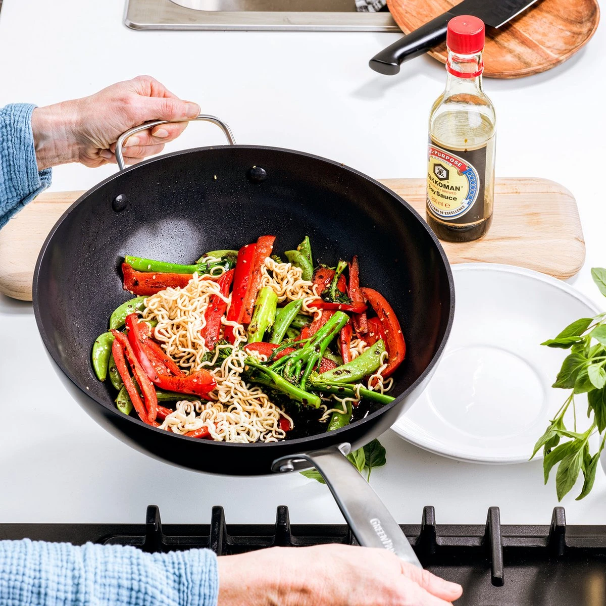 GreenPan Copenhagen wok met extra handvat 30cm/4.8L GreenPan Copenhagen Wok Met Extra Handvat 30cm/4.8L -Keuken Pot 1200x1200 1209