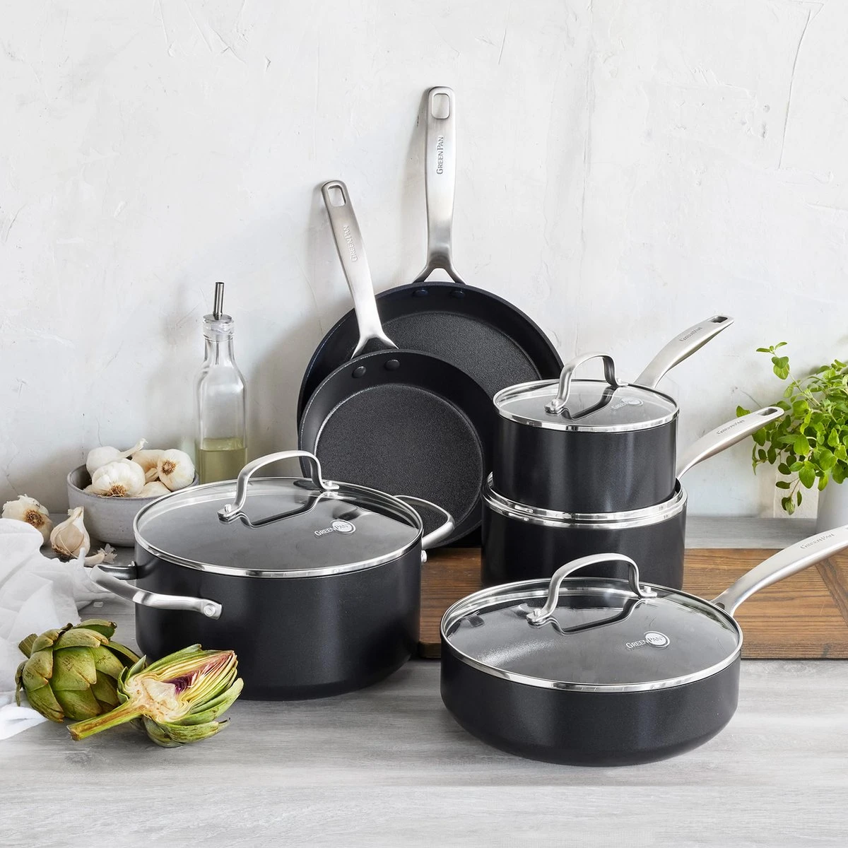 GreenPan Copenhagen wok met extra handvat 30cm/4.8L GreenPan Copenhagen Wok Met Extra Handvat 30cm/4.8L -Keuken Pot 1200x1200 1210