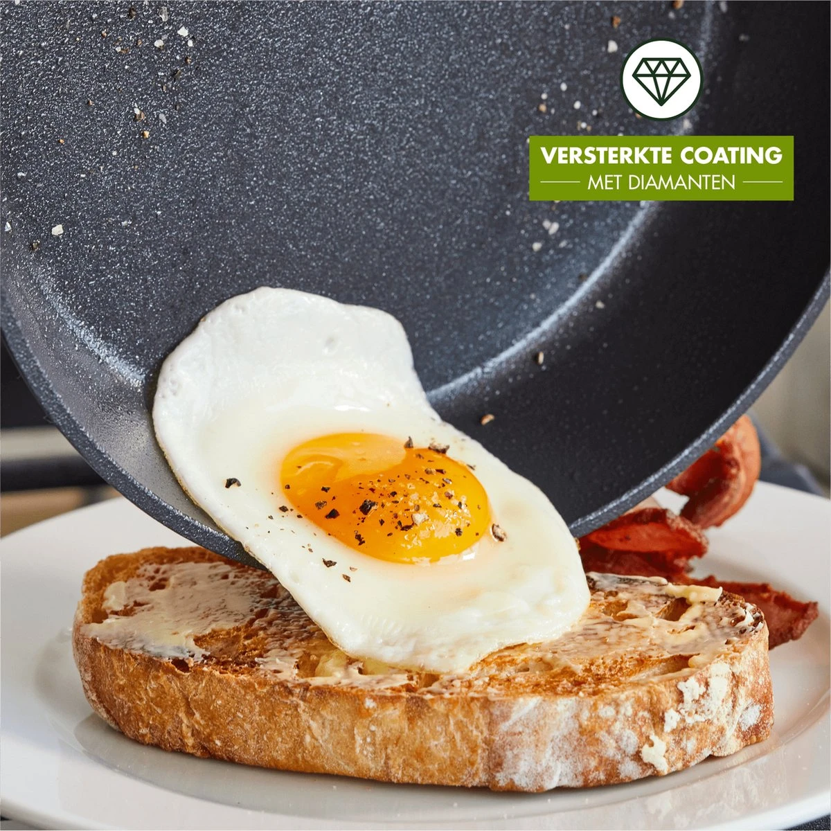 GreenPan Copenhagen wok met extra handvat 30cm/4.8L GreenPan Copenhagen Wok Met Extra Handvat 30cm/4.8L -Keuken Pot 1200x1200 1213