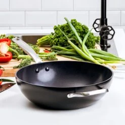 GreenPan Copenhagen Wok Met Extra Handvat 30cm/4.8L 14 GreenPan Copenhagen Wok Met Extra Handvat 30cm/4.8L -Keuken Pot 1200x1200 1214