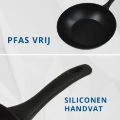 Miller Keramische Wokpan Inductie Ø 28 Cm - Alle Warmtebronnen - Anti Aanbaklaag -Keuken Pot 1200x1200 1302