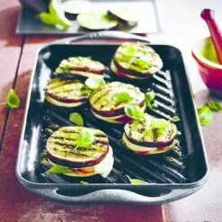 Le Creuset Rechthoekige Grill 30cm Kersenrood -Keuken Pot 1200x1200 1324