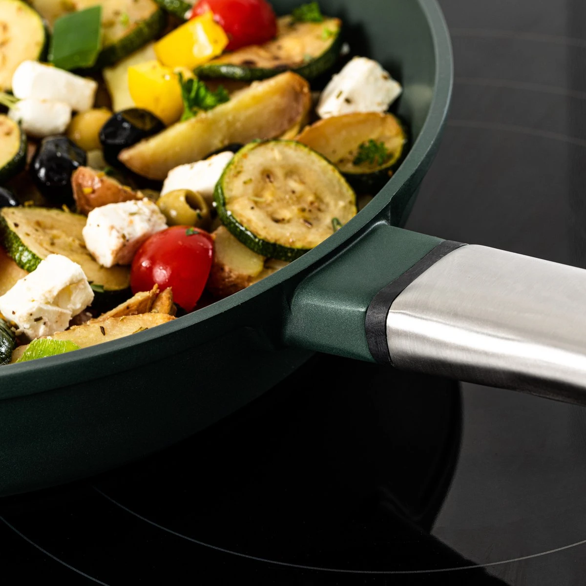 Westinghouse Performance Series - 12-delige Pannenset - Groen - 8 pannen - Complete pannenset - Geschikt inductie en alle andere warmtebronnen Westinghouse Performance Series - 12-delige Pannenset - Groen - 8 Pannen - Complete Pannenset - Geschikt Inductie En Alle Andere Warmtebronnen -Keuken Pot 1200x1200 1328