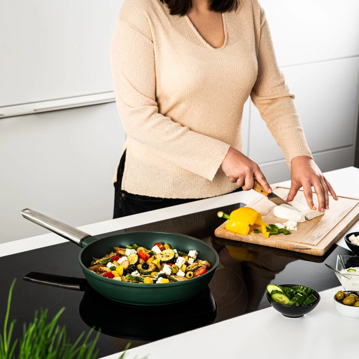 Westinghouse Performance Series - 12-delige Pannenset - Groen - 8 pannen - Complete pannenset - Geschikt inductie en alle andere warmtebronnen Westinghouse Performance Series - 12-delige Pannenset - Groen - 8 Pannen - Complete Pannenset - Geschikt Inductie En Alle Andere Warmtebronnen -Keuken Pot 1200x1200 1330