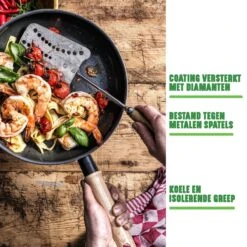 GreenChef Vintage Wokpan 28cm/3.7L - Zwart - Inductie - PFAS-vrij -Keuken Pot 1200x1200 1393