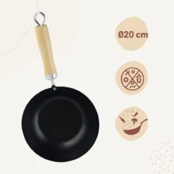 Orange85 Wokpan - Non Stick - Zwart - 20 Cm - Geschikt Voor Gas -Keuken Pot 1200x1200 1457