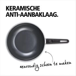 BRABANTIA INDU+ Wokpan - Keramische Antiaanbaklaag - Ø 28 Cm - Inductie - Pfas Vrij -Keuken Pot 1200x1200 1467