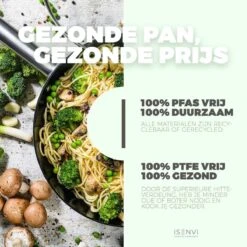 ISENVI Murray Keramische Kookpan 24 CM - RVS Greep -Keuken Pot 1200x1200 147