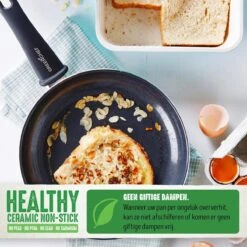 GreenChef Soft Grip Pannenset - 10-Delig - Keramisch - Inductie 5 GreenChef Soft Grip Pannenset - 10-Delig - Keramisch - Inductie -Keuken Pot 1200x1200 1490