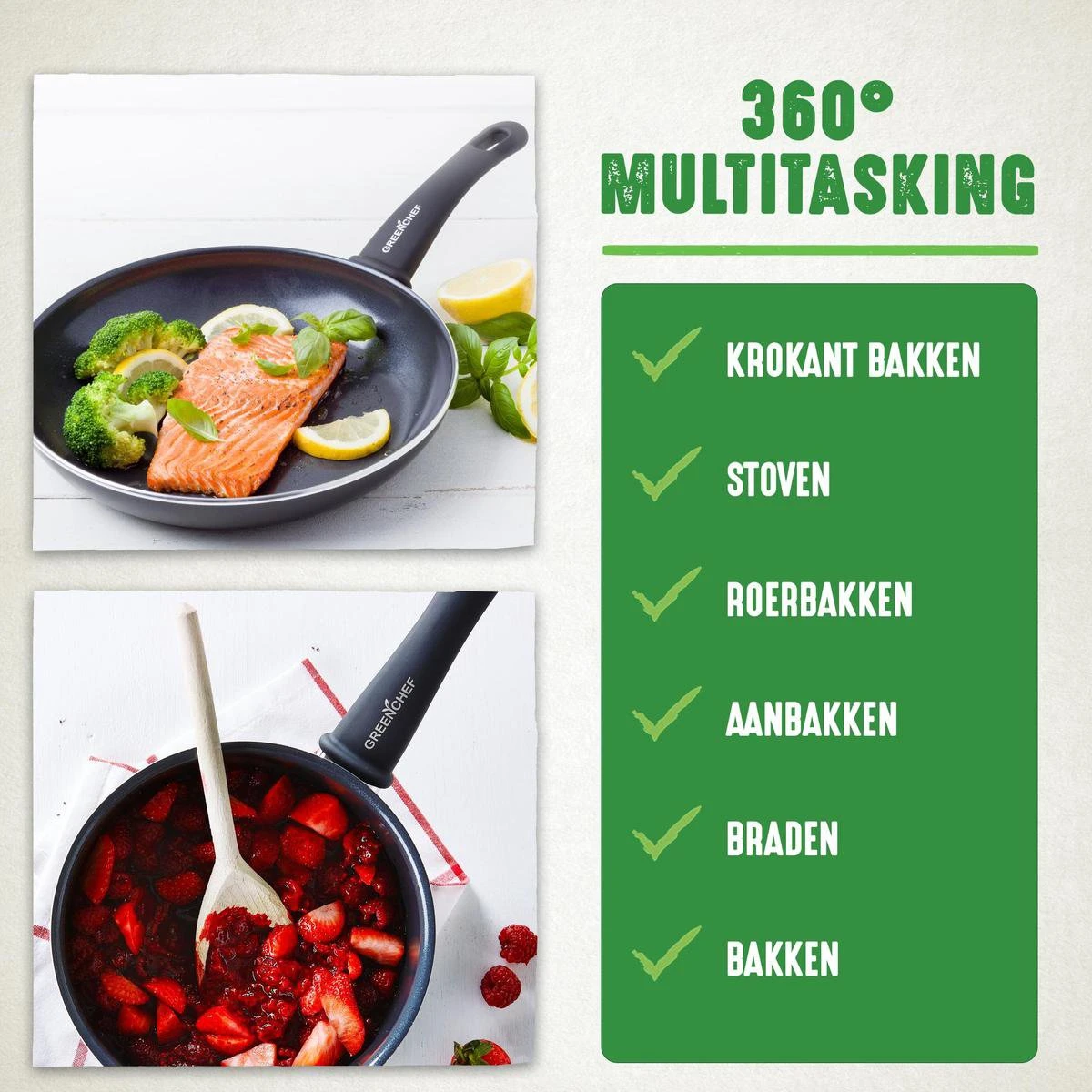 GreenChef Soft Grip Pannenset - 10-Delig - Keramisch - Inductie GreenChef Soft Grip Pannenset - 10-Delig - Keramisch - Inductie -Keuken Pot 1200x1200 1493