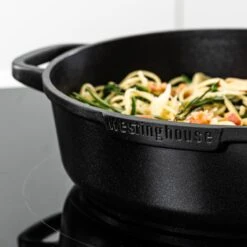 Westinghouse Performance Series - 12-delige Pannenset - Zwart - Geschikt Voor Alle Warmtebronnen Inclusief Inductie -Keuken Pot 1200x1200 1527