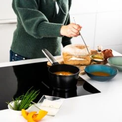 Westinghouse Performance Series - 12-delige Pannenset - Zwart - Geschikt Voor Alle Warmtebronnen Inclusief Inductie -Keuken Pot 1200x1200 1528