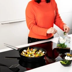 Westinghouse Performance Series - 12-delige Pannenset - Zwart - Geschikt Voor Alle Warmtebronnen Inclusief Inductie -Keuken Pot 1200x1200 1533