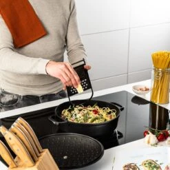 Westinghouse Performance Series - 12-delige Pannenset - Zwart - Geschikt Voor Alle Warmtebronnen Inclusief Inductie -Keuken Pot 1200x1200 1534