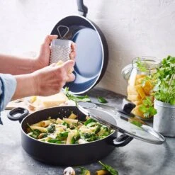 Greenpan Torino Keramische Hapjespan - 28 Cm - Met Glazen Deksel -Keuken Pot 1200x1200 1554