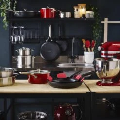 KitchenAid Stainless Steel Hapjespan Met Glazen Deksel ø28cm - RVS - Inductie - Anti-aanbak -Keuken Pot 1200x1200 1582