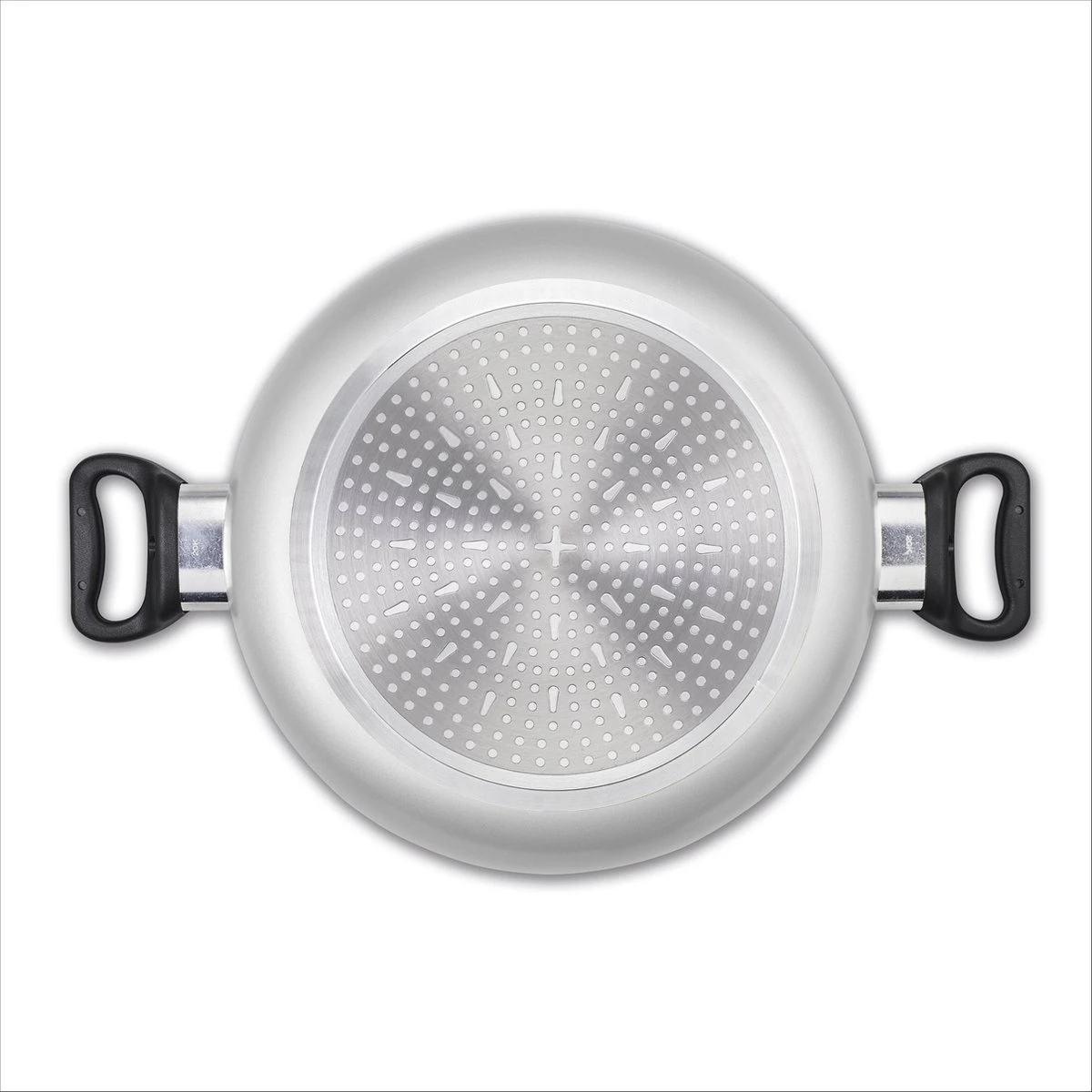 BRABANTIA INDU+ Hapjespan - keramische antiaanbaklaag - met deksel - Ø 28 cm - inductie - pfas vrij BRABANTIA INDU+ Hapjespan - Keramische Antiaanbaklaag - Met Deksel - Ø 28 Cm - Inductie - Pfas Vrij -Keuken Pot 1200x1200 1585