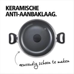 BRABANTIA INDU+ Hapjespan - Keramische Antiaanbaklaag - Met Deksel - Ø 28 Cm - Inductie - Pfas Vrij 5 BRABANTIA INDU+ Hapjespan - Keramische Antiaanbaklaag - Met Deksel - Ø 28 Cm - Inductie - Pfas Vrij -Keuken Pot 1200x1200 1587