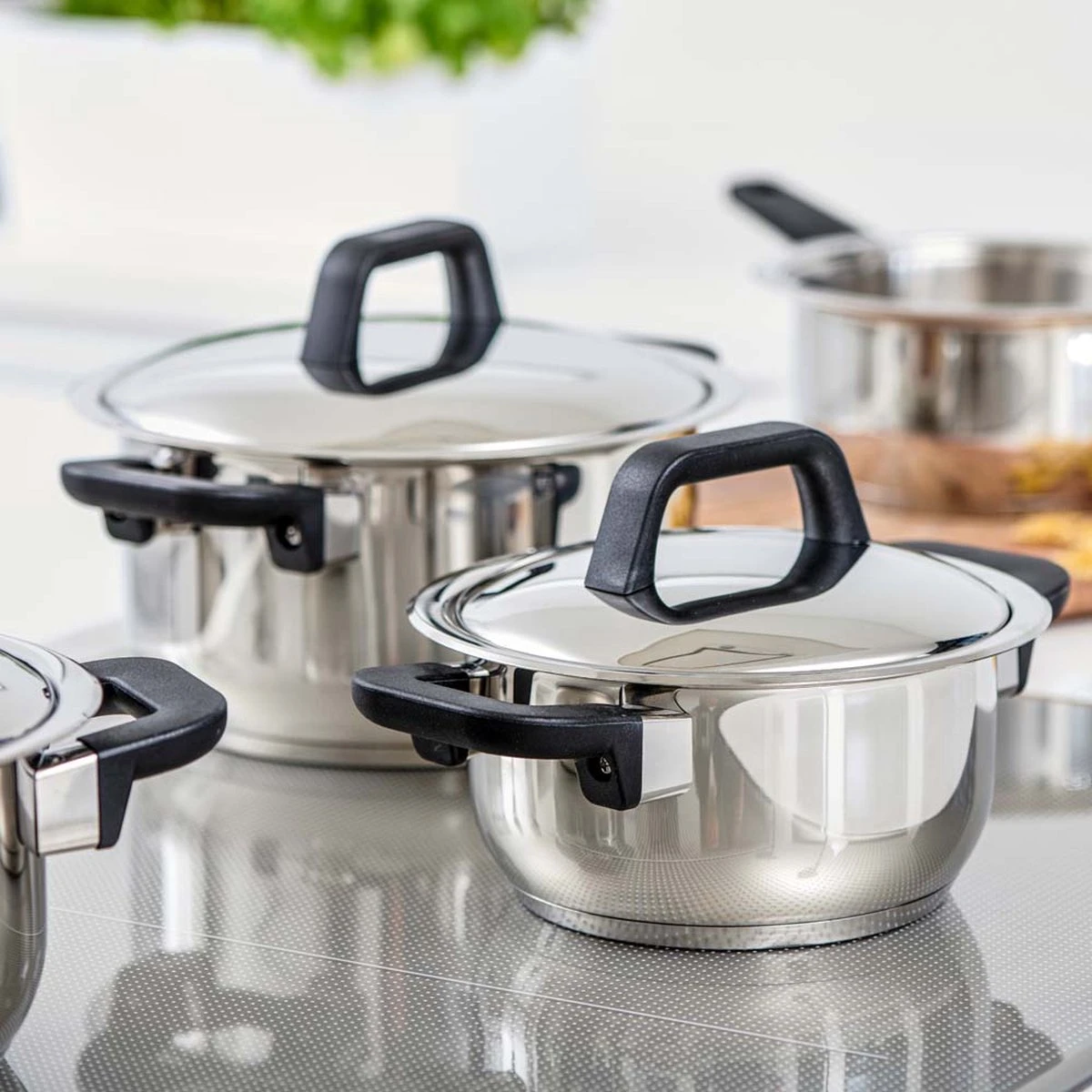Gero Erik kookpannenset - 4-delig - RVS - inductie Gero Erik Kookpannenset - 4-delig - RVS - Inductie -Keuken Pot 1200x1200 161