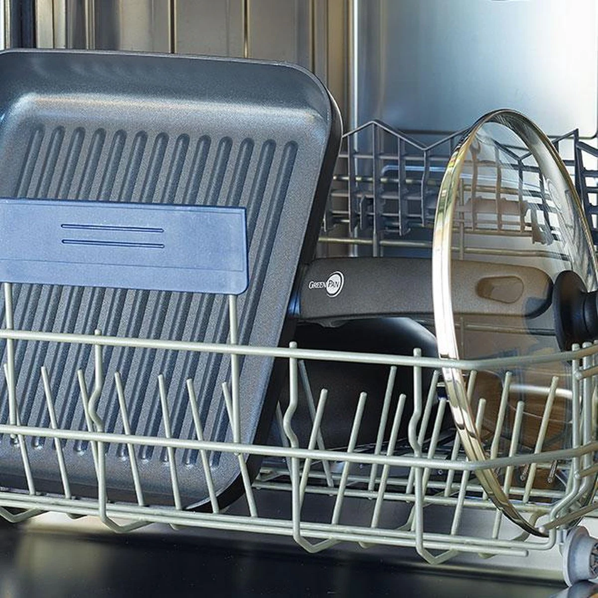 GreenPan Cambridge grillpan 28cm - zwart - inductie - PFAS-vrij GreenPan Cambridge Grillpan 28cm - Zwart - Inductie - PFAS-vrij -Keuken Pot 1200x1200 1659