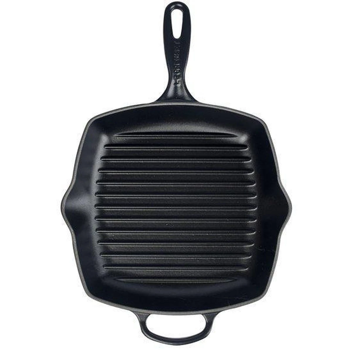 Le Creuset gietijzeren vierkante grillpan - 26cm - Mat Zwart Le Creuset Gietijzeren Vierkante Grillpan - 26cm - Mat Zwart -Keuken Pot 1200x1200 1668