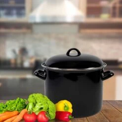 Orange85 Soeppan - Stamppot Pan - Inductie - Zwart - 8 Liter - Staal - Alle Warmtebronnen 4 Orange85 Soeppan - Stamppot Pan - Inductie - Zwart - 8 Liter - Staal - Alle Warmtebronnen -Keuken Pot 1200x1200 1710