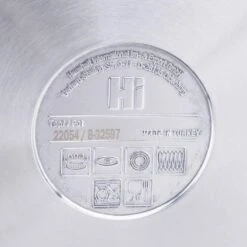 Haushalt Soeppan Met Glazen Deksel - 10 Liter- RVS -Keuken Pot 1200x1200 1713