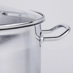 Haushalt Soeppan Met Glazen Deksel - 10 Liter- RVS -Keuken Pot 1200x1200 1714