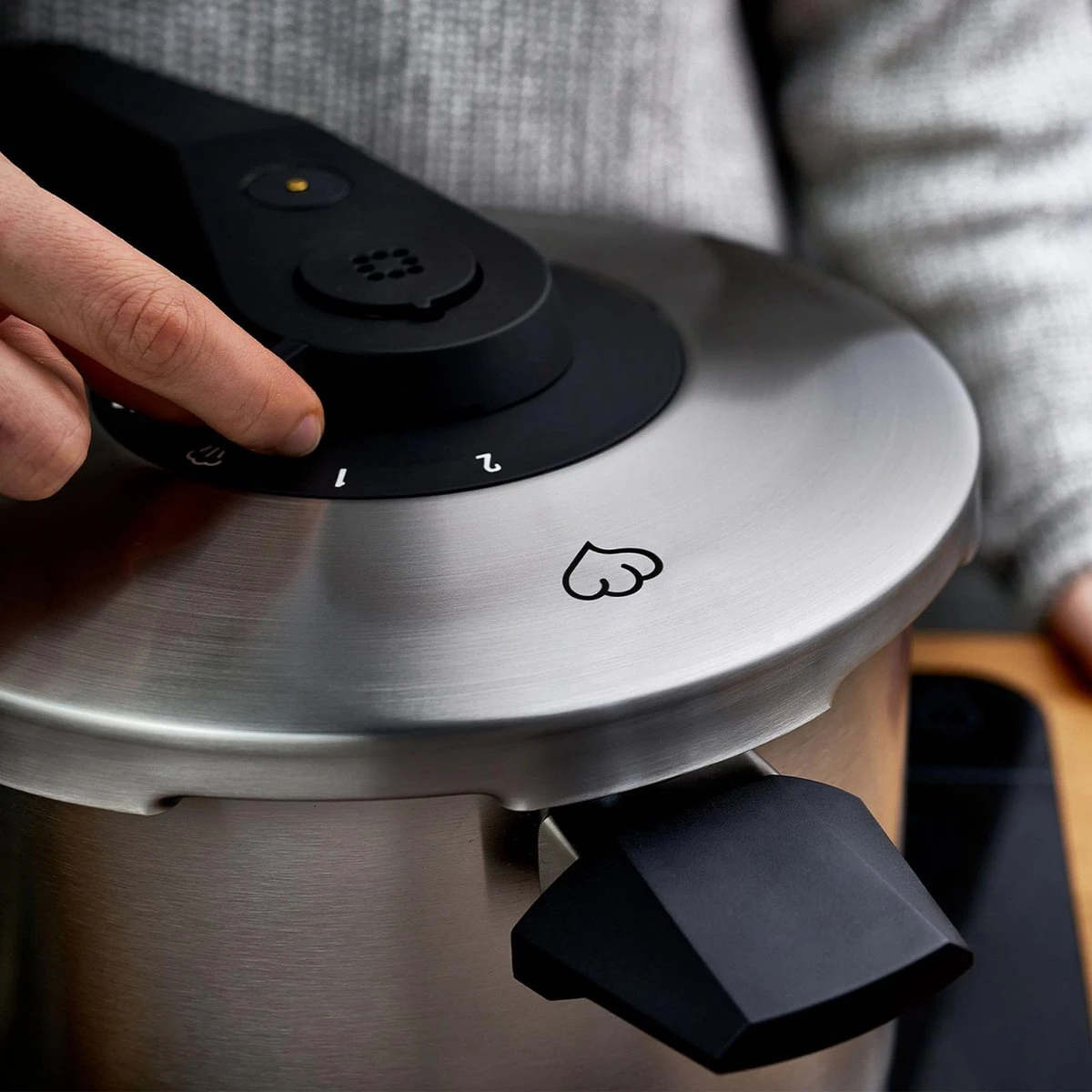 Springlane Roestvrijstalen Snelkookpan - Inductie - Pressure Cooker - 6,0 l met Stoommand Springlane Roestvrijstalen Snelkookpan - Inductie - Pressure Cooker - 6,0 L Met Stoommand -Keuken Pot 1200x1200 1741