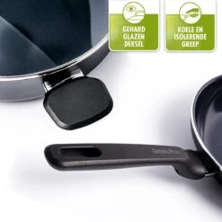 GreenPan Memphis Hapjespan 28cm - Zwart - Inductie - PFAS-vrij -Keuken Pot 1200x1200 1755