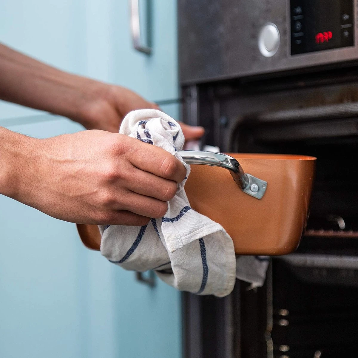 Nuovva koperen frituurpan, met diepe zijkanten & deksel Nuovva Koperen Frituurpan, Met Diepe Zijkanten & Deksel -Keuken Pot 1200x1200 1776