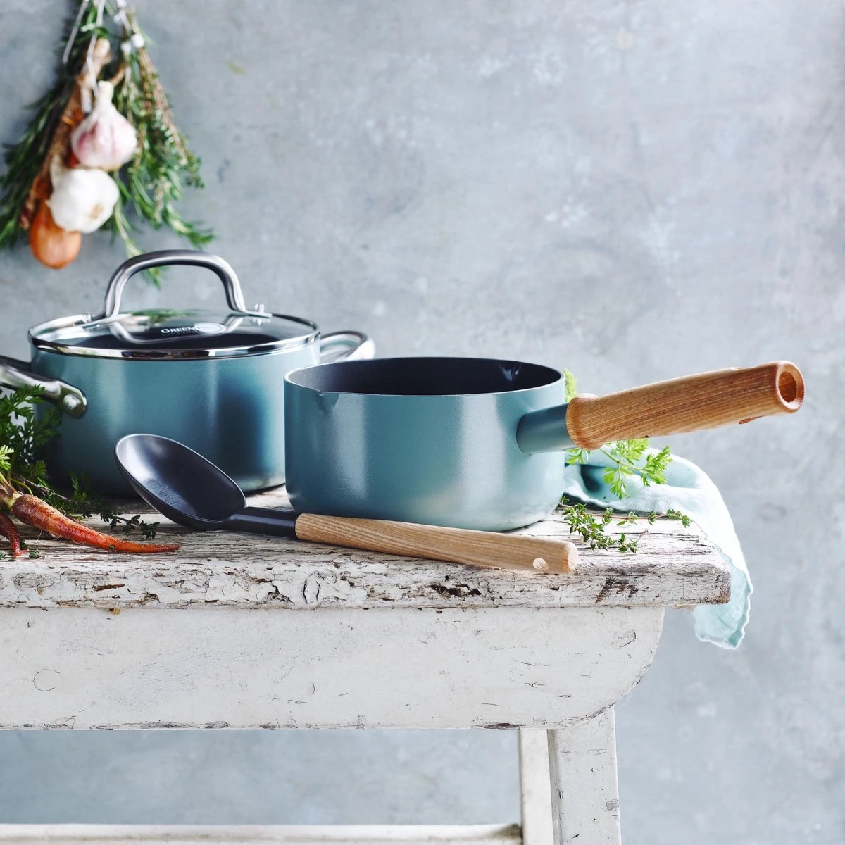 GreenPan Mayflower Steelpan - Ø 16 cm - Keramisch - Inductie GreenPan Mayflower Steelpan - Ø 16 Cm - Keramisch - Inductie -Keuken Pot 1200x1200 1791