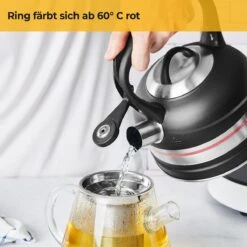 SILBERTHAL - Waterkoker - Alle Soorten Fornuizen, Ook Inductie - RVS - 1,6 Liter - Zwart -Keuken Pot 1200x1200 1811