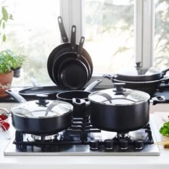 GreenPan Cambridge Koekenpannenset Ø 20cm + Ø 28cm - Zwart - Inductie - PFAS-vrij 17 GreenPan Cambridge Koekenpannenset Ø 20cm + Ø 28cm - Zwart - Inductie - PFAS-vrij -Keuken Pot 1200x1200 362