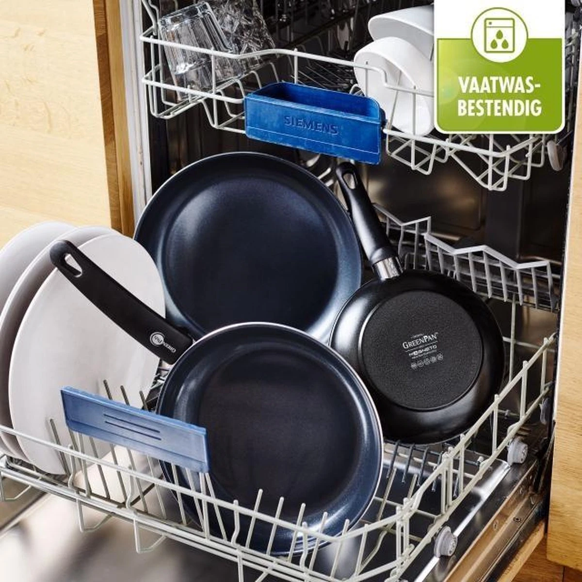 GreenPan Cambridge koekenpan 26cm - zwart - inductie - PFAS-vrij GreenPan Cambridge Koekenpan 26cm - Zwart - Inductie - PFAS-vrij -Keuken Pot 1200x1200 392