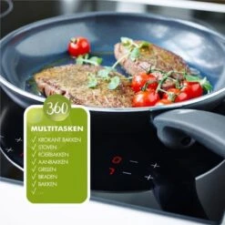 GreenPan Cambridge Koekenpan 26cm - Zwart - Inductie - PFAS-vrij 16 GreenPan Cambridge Koekenpan 26cm - Zwart - Inductie - PFAS-vrij -Keuken Pot 1200x1200 396