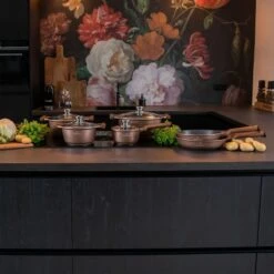 Herenthal Inductie Pannenset- Luxe 10-delige Koekenpannenset - Voor Alle Warmtebronnen - Met Glazen Deksels - Koper 11 Herenthal Inductie Pannenset- Luxe 10-delige Koekenpannenset - Voor Alle Warmtebronnen - Met Glazen Deksels - Koper -Keuken Pot 1200x1200 43