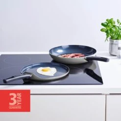 BRABANTIA INDU+ Koekenpan - Keramische Antiaanbaklaag - Ø 20 Cm - Inductie - Pfas Vrij -Keuken Pot 1200x1200 436