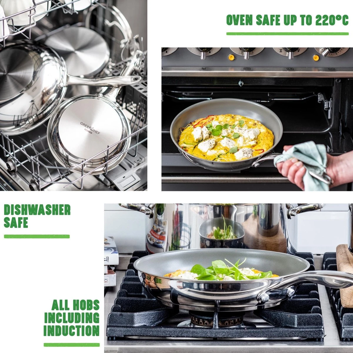 GreenChef Profile Plus koekenpan 24cm - zilverkleurig - inductie - PFAS-vrij GreenChef Profile Plus Koekenpan 24cm - Zilverkleurig - Inductie - PFAS-vrij -Keuken Pot 1200x1200 441