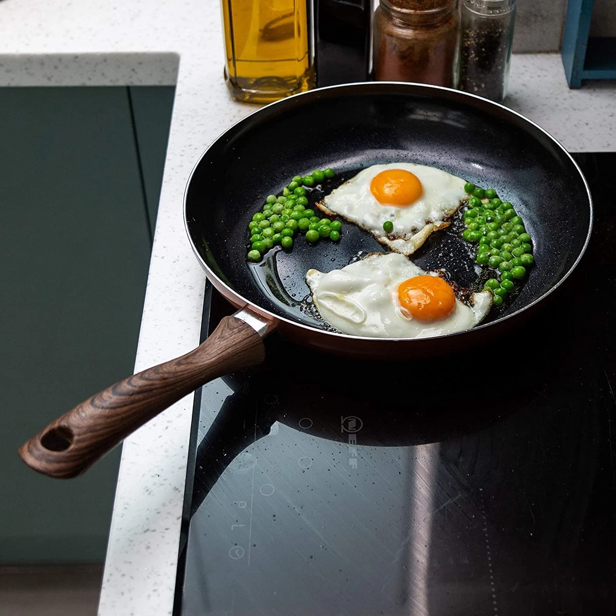 Nuovva Koperen Koekenpan - Keramische Antikleeflaag – Houten Handvat Koekenpan - Ø 24 cm Inductie - PTFE-vrij Nuovva Koperen Koekenpan - Keramische Antikleeflaag – Houten Handvat Koekenpan - Ø 24 Cm Inductie - PTFE-vrij -Keuken Pot 1200x1200 446