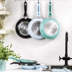 VitaVerde Expert Koekenpannenset Ø 24cm + Ø 28cm - Zwart - Inductie - PFAS-vrij -Keuken Pot 1200x1200 483