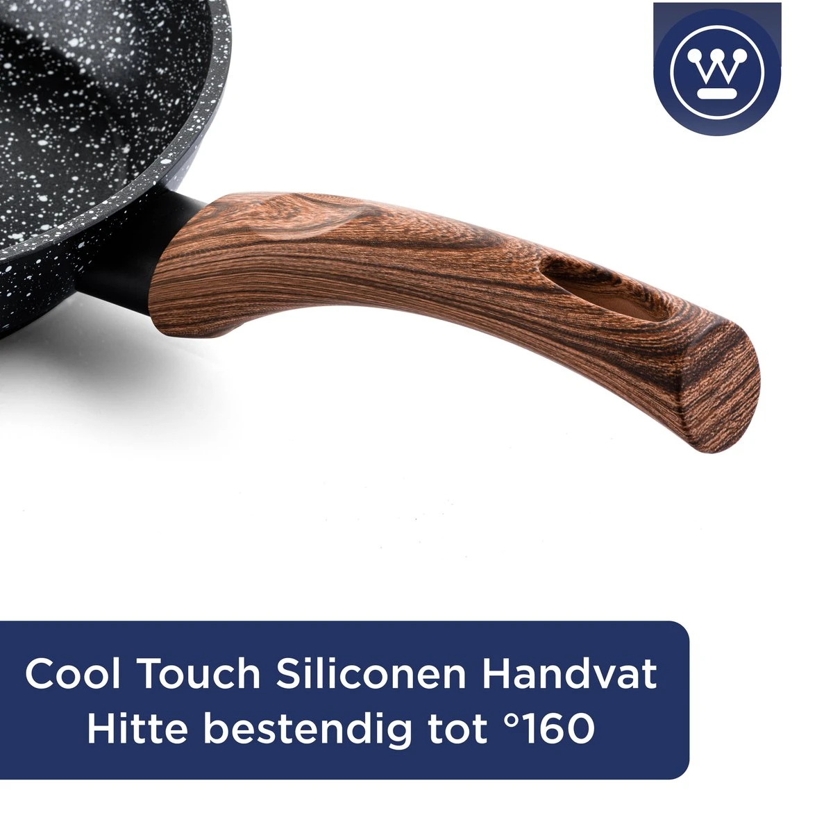 Westinghouse Koekenpan Inductie - Ø 20 cm - Zwart Marmer - Speciale Editie Westinghouse Koekenpan Inductie - Ø 20 Cm - Zwart Marmer - Speciale Editie -Keuken Pot 1200x1200 519