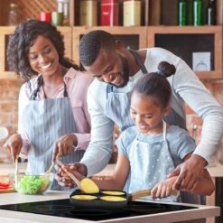 Professionele Koekenpan - Inductie - Voor Eieren / Pannekoeken / Hamburgers - Bakpan - Pan Voor 4 Eieren - Crepe Maker - Pannenkoekenmaker - Braadpan - Anti Aanbaklaag -Keuken Pot 1200x1200 586