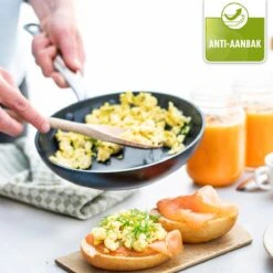 GreenPan Barcelona Infinity Pro Koekenpannenset Ø 24cm + Ø 28cm - Zwart - Inductie - PFAS-vrij 4 GreenPan Barcelona Infinity Pro Koekenpannenset Ø 24cm + Ø 28cm - Zwart - Inductie - PFAS-vrij -Keuken Pot 1200x1200 588