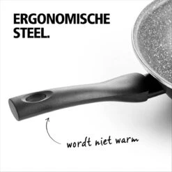 BRABANTIA LIVING Koekenpan - Ø 20 Cm - Antiaanbak - Inductie - Zwart -Keuken Pot 1200x1200 601