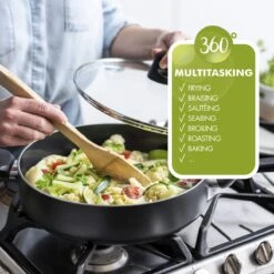 GreenPan Memphis Pannenset - 20-delig - Zwart - Inductie - PFAS-vrij 5 GreenPan Memphis Pannenset - 20-delig - Zwart - Inductie - PFAS-vrij -Keuken Pot 1200x1200 61