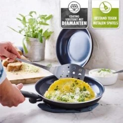 GreenPan Cambridge Koekenpannenset Ø 24cm + Ø 28cm - Zwart - Inductie - PFAS-vrij 16 GreenPan Cambridge Koekenpannenset Ø 24cm + Ø 28cm - Zwart - Inductie - PFAS-vrij -Keuken Pot 1200x1200 622
